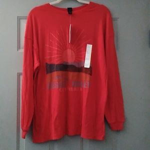 Unisex NWT Wild Fable long sleeved Tshirt size Small